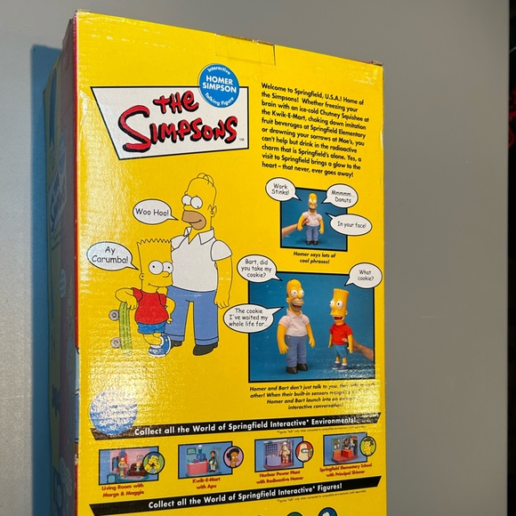 The Simpsons Homer Talking Doll Playmates 2000 Y2K Rare Collectible - Picture 5 of 15